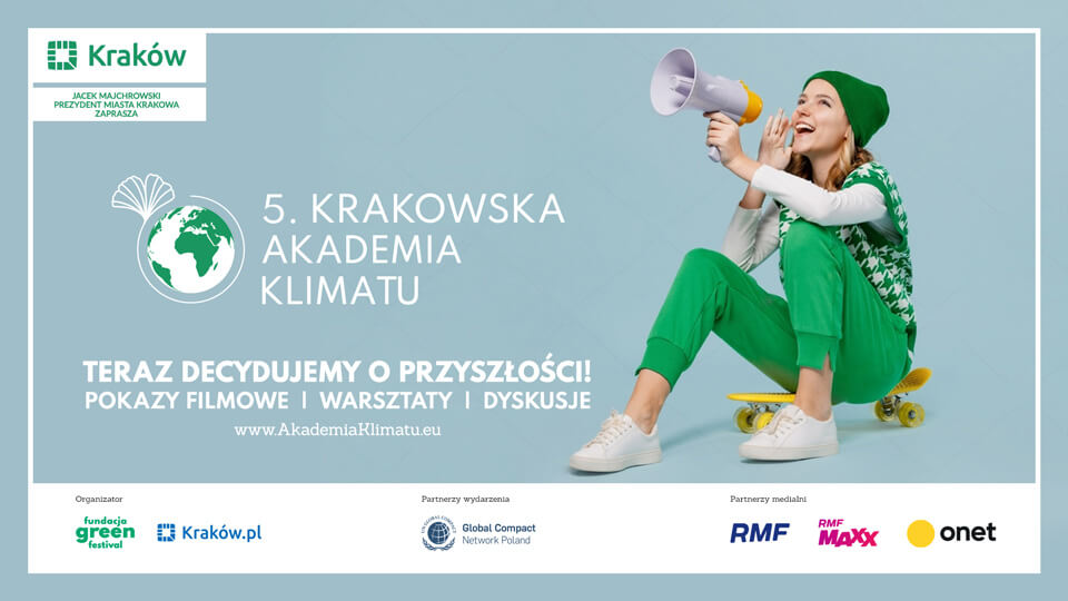 Plakat 5. Krakowskiej Akademii Klimatu