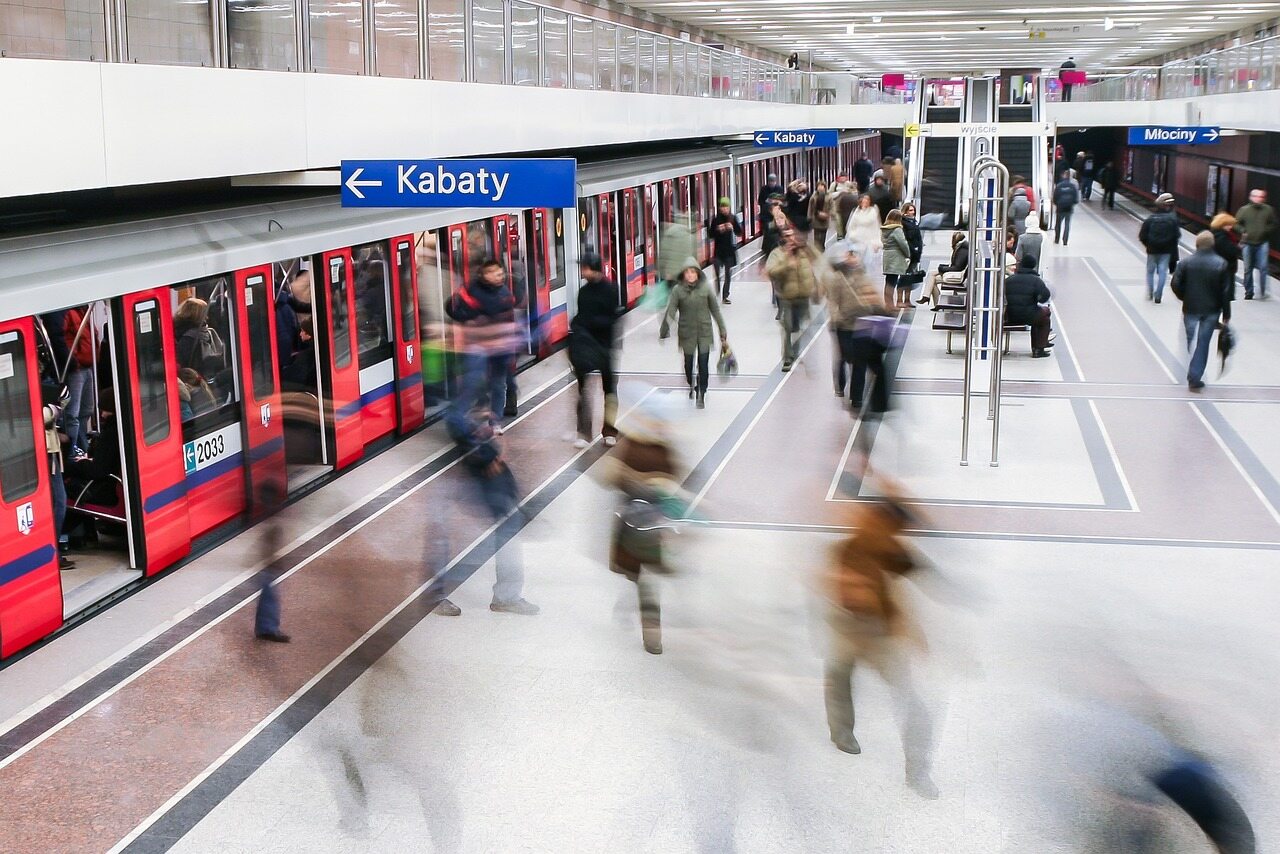 metro warszawskie stacja Kabaty